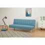 SOFACAMA 3 CUERPOS LYON AZUL 180X86X81CM